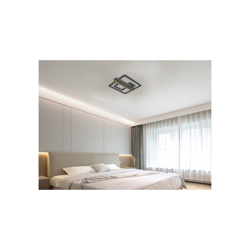 LED Zatemnjevalna stropna svetilka LED/140W/230V 3000-6500K + daljinski upravljalnik