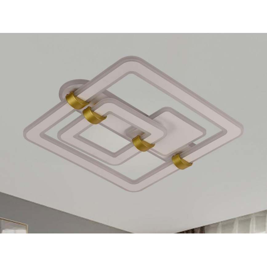 LED Zatemnjevalna stropna svetilka LED/140W/230V 3000-6500K + daljinski upravljalnik