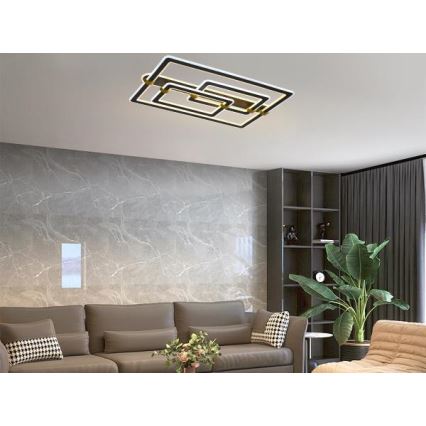 LED zatemnjevalna stropna svetilka LED/280W/230V 3000-6500K + daljinski upravljalnik