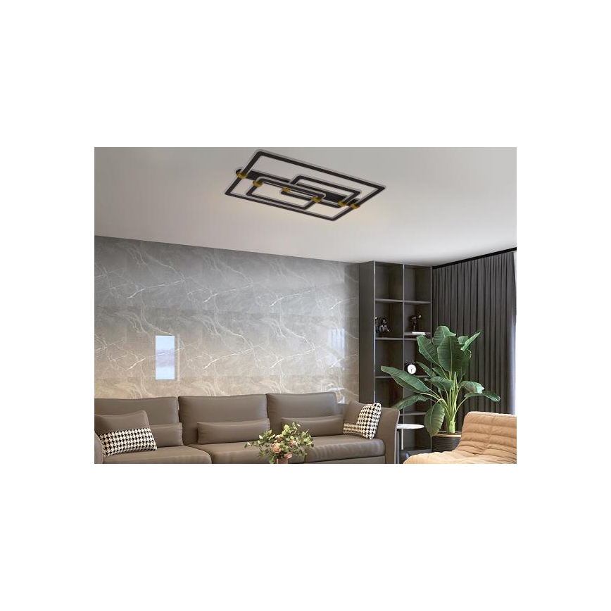 LED zatemnjevalna stropna svetilka LED/280W/230V 3000-6500K + daljinski upravljalnik
