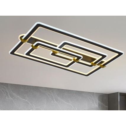 LED zatemnjevalna stropna svetilka LED/280W/230V 3000-6500K + daljinski upravljalnik