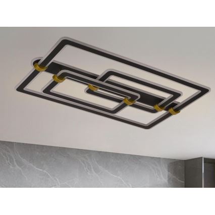 LED zatemnjevalna stropna svetilka LED/280W/230V 3000-6500K + daljinski upravljalnik