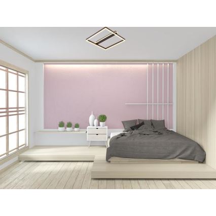 LED Zatemnjevalna stropna svetilka LED/60W/230V 3000-6500K + daljinski upravljalnik