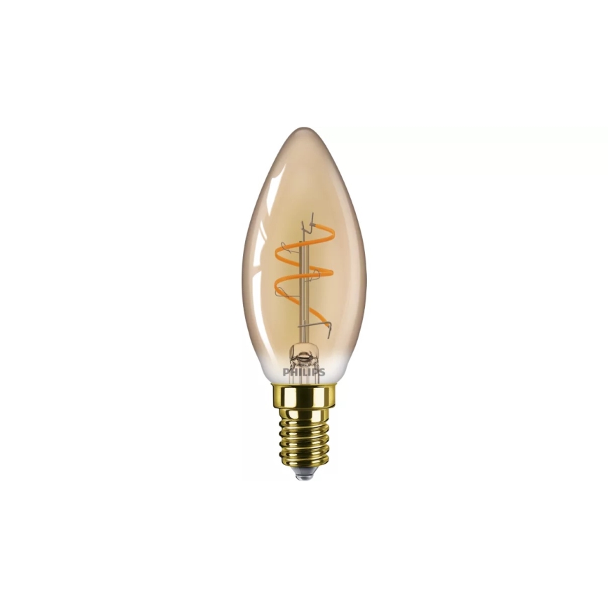LED zatemnjevalna žarnica Philips VINTAGE B35 E14/2,7W/230V 1800K CRI 90
