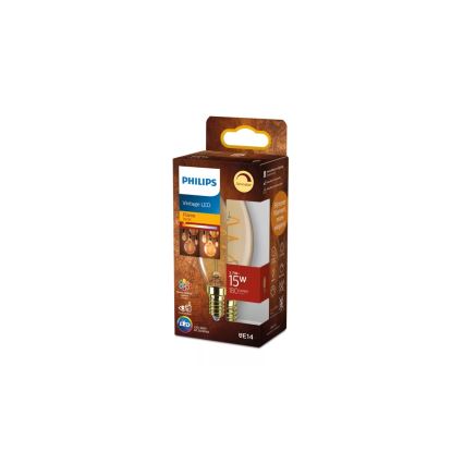 LED zatemnjevalna žarnica Philips VINTAGE B35 E14/2,7W/230V 1800K CRI 90