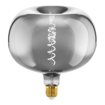 LED zatemnjevalna žarnica VINTAGE E27/4W/230V 2200K sijajni krom - Eglo 110098