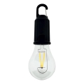 LED zatemnjevalna zunanja viseča polnilna svetilka LED/3W/5V 400 mAh IP44