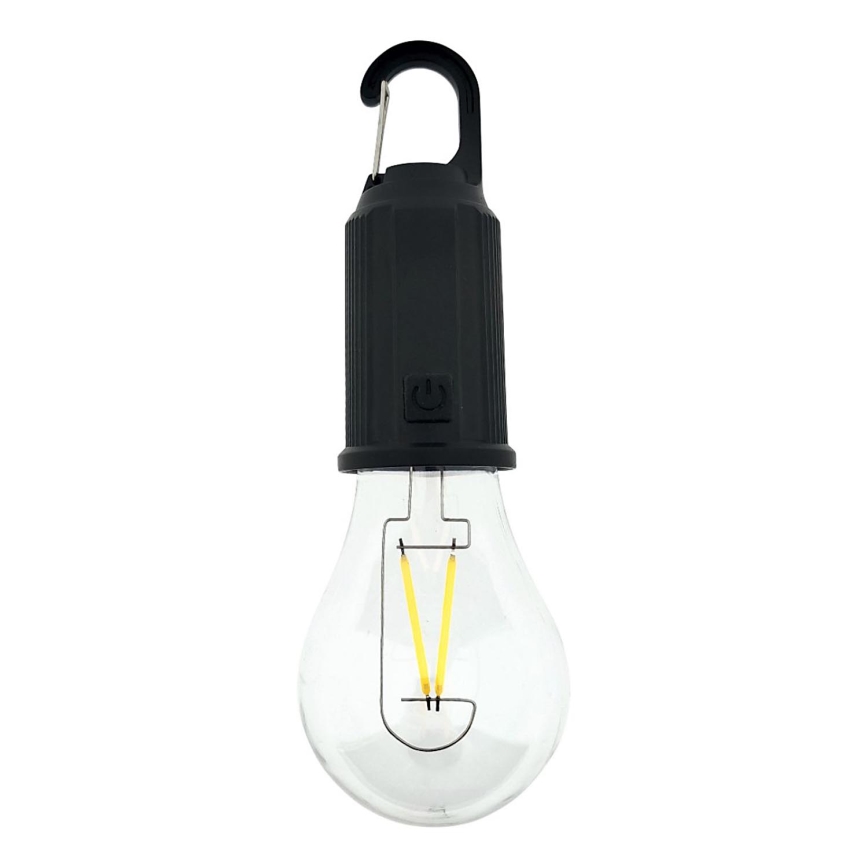 LED zatemnjevalna zunanja viseča polnilna svetilka LED/3W/5V 400 mAh IP44