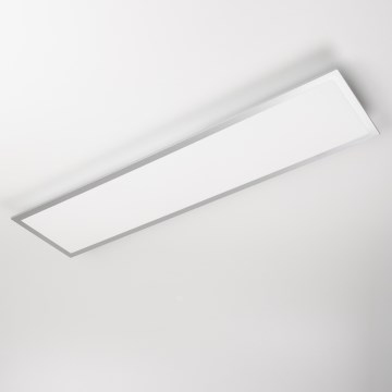 LED zatemnjevalni nadometni panel LED/32W/230V 2700-6500K 25x100 cm bela + daljinski upravljalnik
