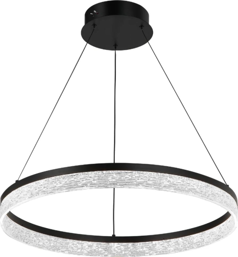LED zatemnjevalni viseči lestenec na jeklenem kablu ALIANZ LED/60W/230V 3000-6000K premer 80 cm + daljinski upravljalnik