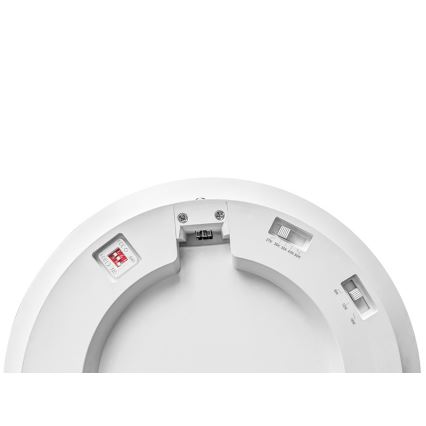 LED zatemnljivo stropno svetilo s senzorjem gibanja in mraka LED/6/12/18W/230V premer 23 cm