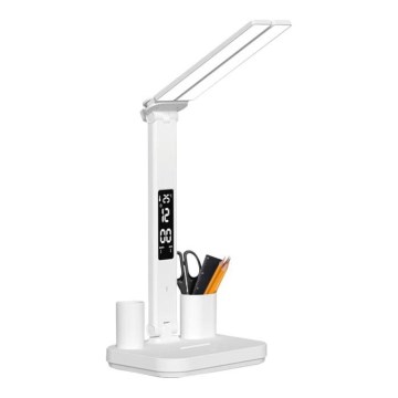 LED zatemnjiva polnilna namizna svetilka NOBLITE P LED/5W/5V 3000/4000/6000K 2200 mAh bela