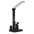 LED zatemnjiva polnilna namizna svetilka NOBLITE P LED/5W/5V 3000/4000/6000K 2200 mAh črna