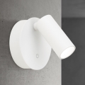 LED zatemnjiva polnilna stenska spot svetilka na dotik LUXY LED/1W/5V 2200 mAh 2700/3000/4000K bela