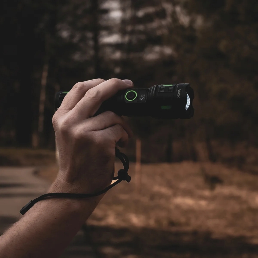 LED polnilna svetilka z možnostjo zatemnitve in funkcijo powerbanke LED/20W/5V IP44 1200 lm 5000 mAh