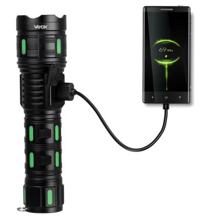 LED polnilna svetilka z možnostjo zatemnitve in funkcijo powerbanke LED/20W/5V IP44 1200 lm 5000 mAh