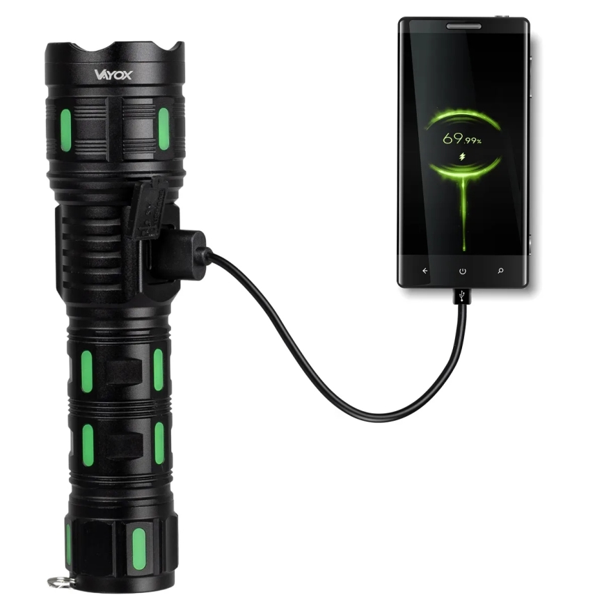 LED polnilna svetilka z možnostjo zatemnitve in funkcijo powerbanke LED/20W/5V IP44 1200 lm 5000 mAh