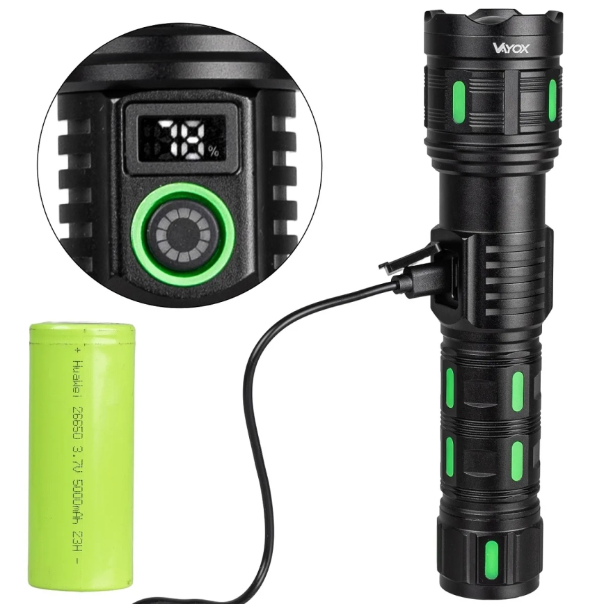 LED polnilna svetilka z možnostjo zatemnitve in funkcijo powerbanke LED/20W/5V IP44 1200 lm 5000 mAh