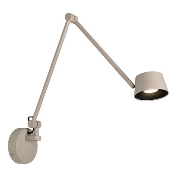 LED zatemnjiva stenska svetilka SAVINA LED/9W/230V bež