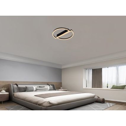 LED Zatemnjiva stropna svetilka LED/55W/230V 3000-6500K + daljinski upravljalnik