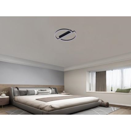 LED Zatemnjiva stropna svetilka LED/55W/230V 3000-6500K + daljinski upravljalnik