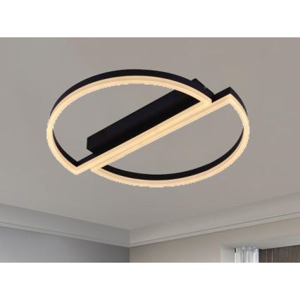 LED Zatemnjiva stropna svetilka LED/55W/230V 3000-6500K + daljinski upravljalnik