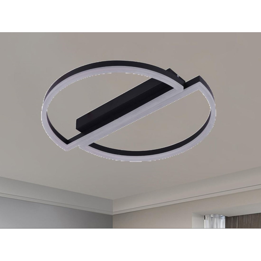 LED Zatemnjiva stropna svetilka LED/55W/230V 3000-6500K + daljinski upravljalnik