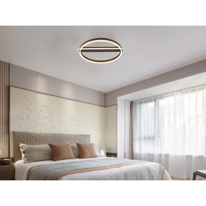 LED Zatemnjiva stropna svetilka LED/60W/230V 3000-6500K + daljinski upravljalnik