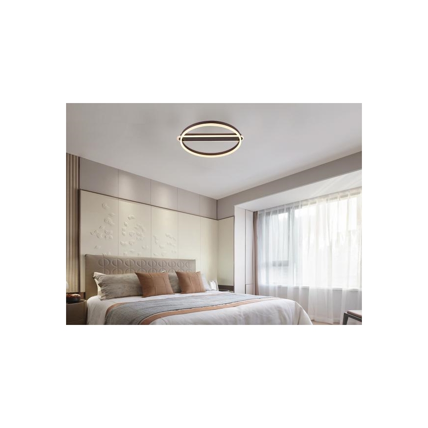 LED Zatemnjiva stropna svetilka LED/60W/230V 3000-6500K + daljinski upravljalnik