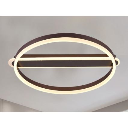 LED Zatemnjiva stropna svetilka LED/60W/230V 3000-6500K + daljinski upravljalnik
