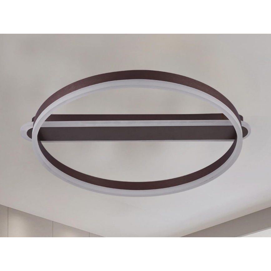LED Zatemnjiva stropna svetilka LED/60W/230V 3000-6500K + daljinski upravljalnik