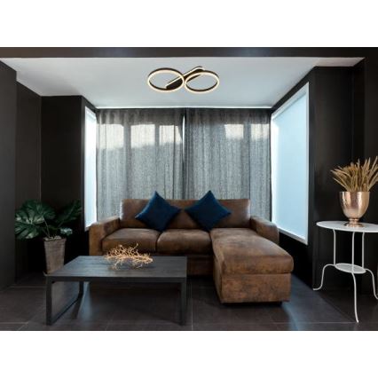 LED Zatemnjiva stropna svetilka LED/60W/230V 3000-6500K + daljinski upravljalnik