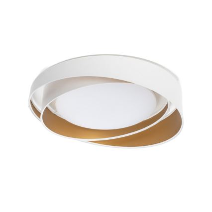 Zatemnjiva LED stropna svetilka SMART GALAXY MODERN LED/24W/230V 3000-6500K premer 55 cm bela/zlata + daljinski upravljalnik