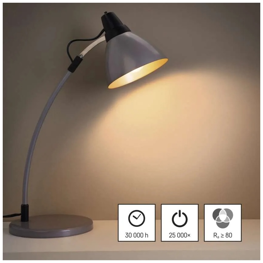 LED zatemnjiva žarnica A60 E27/10,5W/230V 2700K