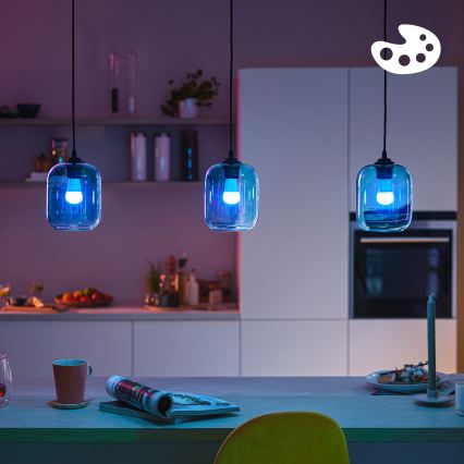 LED RGB zatemnjiva žarnica Philips SMART P45 E14/4,9W/230V 2200-6500K CRI 90