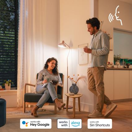 LED RGB zatemnjiva žarnica Philips SMART P45 E14/4,9W/230V 2200-6500K CRI 90