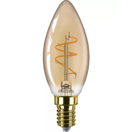 LED zatemnjevalna žarnica VINTAGE Philips B35 E14/3,1W/230V 2200K CRI 90