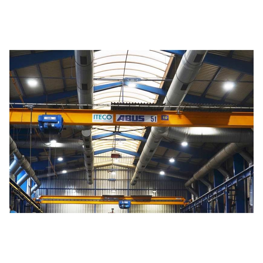 Zatemljiv LED industrijski tehnični svetilnik GOLY PLUS HIGHBAY LED/150W/230V 4000K IP65 črn
