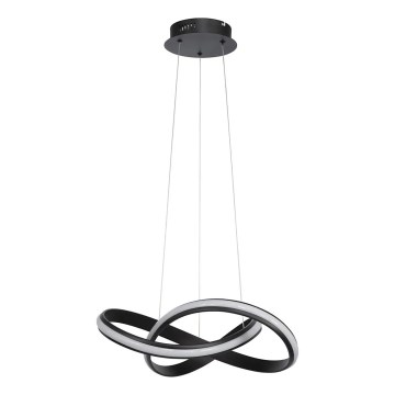 LED zatemnljiv lestenec na kablu SALO LED/28W/230V 3000K črna