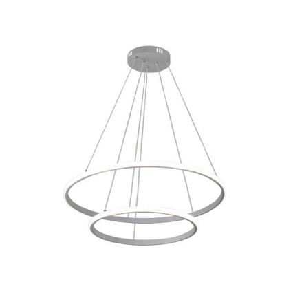 LED zatemljiv lestenec na vrvici LED/55W/230V 3000-6500K, premer 60 cm + daljinski upravljalnik