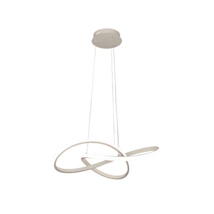 LED lestenec z zatemnitvijo na kablu LED/65W/230V 3000-6500K premer 49 cm + daljinski upravljalnik