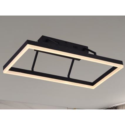 LED zatemnljiv nadometni lestenec LED/40W/230V 3000-6500K + daljinski upravljalnik