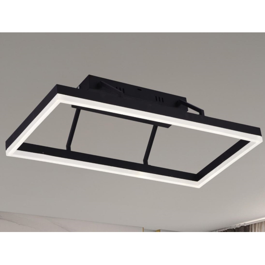 LED zatemnljiv nadometni lestenec LED/40W/230V 3000-6500K + daljinski upravljalnik