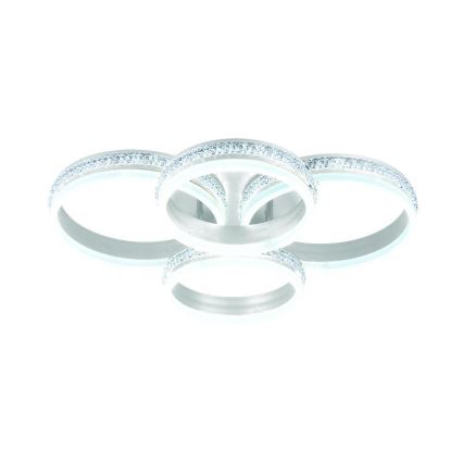 LED zatemnljiv površinsko pritrjen lestenec LED/150W/230V 3000-6500K + daljinski upravljalnik