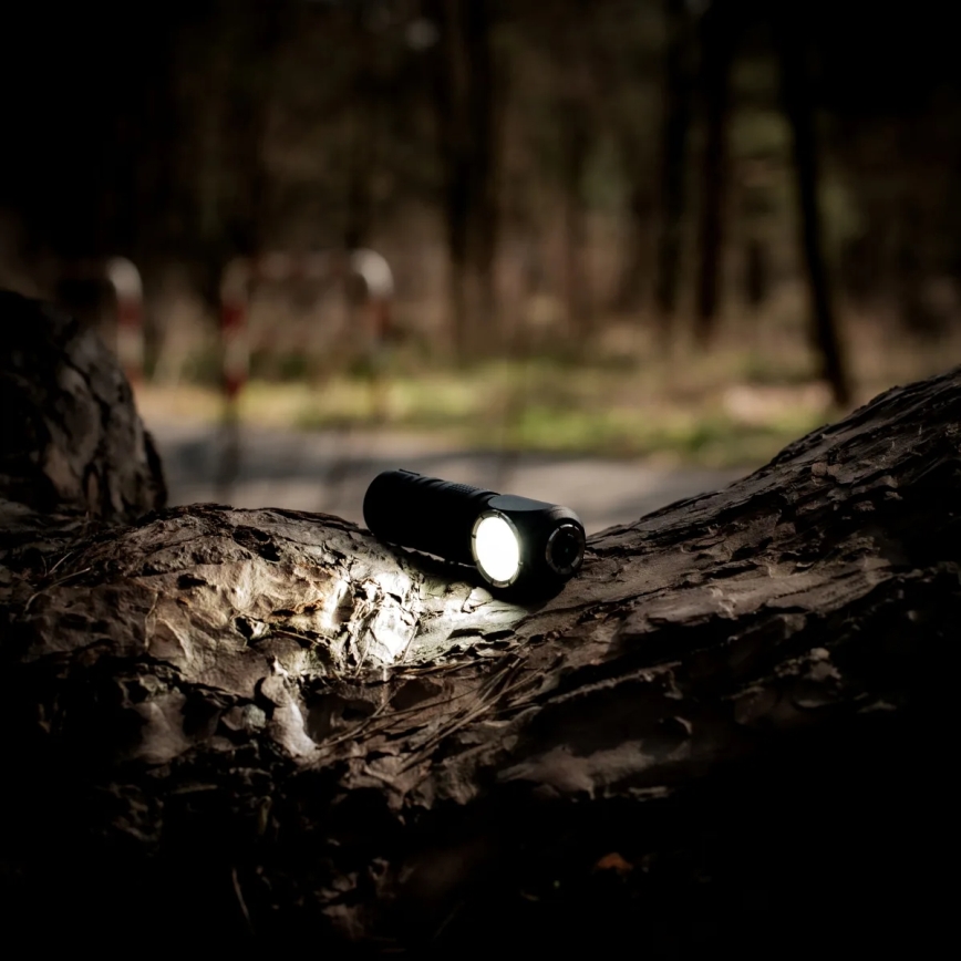 LED zatemnjevalna polnilna čelna svetilka z rdečo lučjo 3 v 1 LED/10W/5V IP66 500 lm 800 mAh