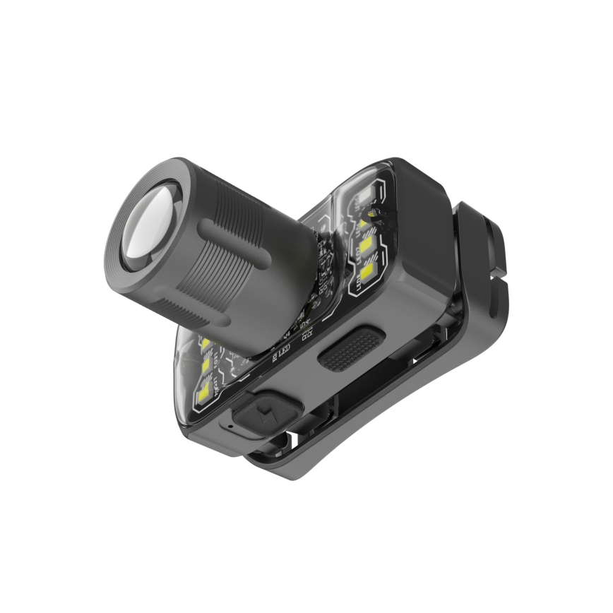 LED zatemnljiva polnilna naglavna svetilka LED/2,1W/5V 500 mAh