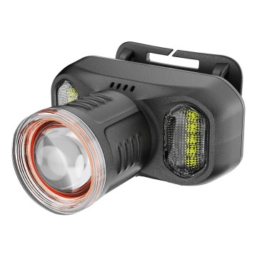 LED zatemnljiva polnilna naglavna svetilka LED/3,4W/5V 1500 mAh