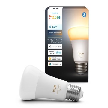 LED zatemnljiva žarnica Philips Hue WHITE AMBIANCE E27/8,1W/230V 1000-20000K