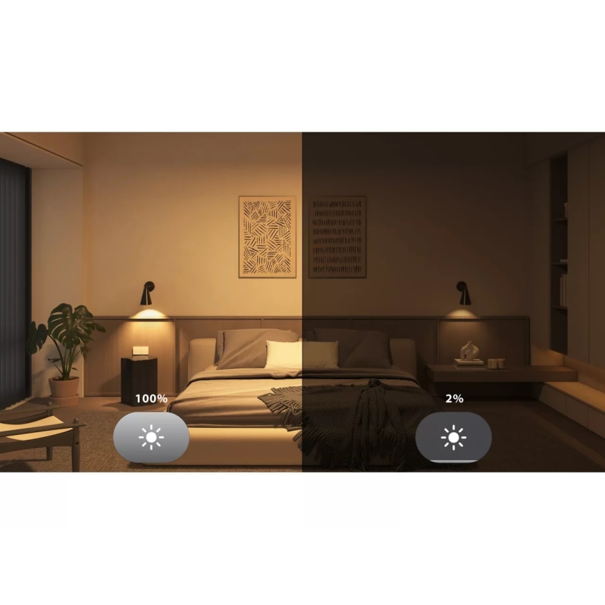 LED zatemnljiva žarnica Philips Hue WHITE AMBIANCE E27/8,1W/230V 1000-20000K