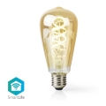 LED Zatemnljiva žarnica ST64 E27/4,9W/230V Wi-Fi 1800-6500K